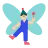 Man Fairy: Light Skin Tone