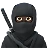 Ninja: Dark Skin Tone