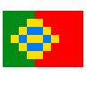 Flag: Portugal Emoji 🇵🇹 image - SerenityOS style