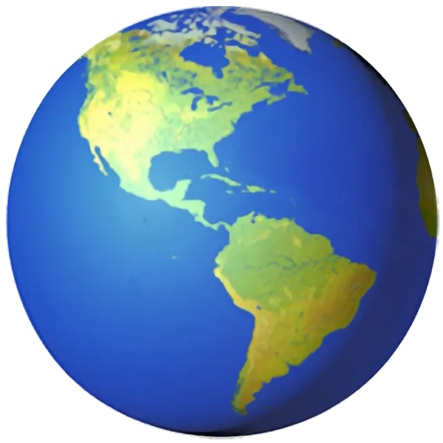 Globe Showing Americas