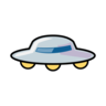 Soucoupe volante Emoji 🛸 image - Emojidex style