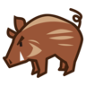 Sanglier Emoji 🐗 image - Emojidex style