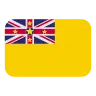 Flag: Niue Emoji 🇳🇺 image - Tossface style