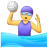 Woman Playing Water Polo Emoji 🤽‍♀️ image - Samsung style