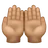 Palms Up Together: Medium Skin Tone
