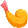 Эмодзи Жареные креветки 🍤 image - Facebook Messenger (2016) style
