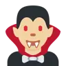 Man Vampire: Medium-Light Skin Tone Emoji 🧛🏼‍♂️ image - Twitter / X (Twemoji) style