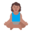 Woman In Lotus Position: Medium Skin Tone