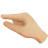 Pinching Hand: Medium-Light Skin Tone