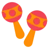 Maracás Emoji 🪇 image - Tossface style
