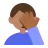 Man Facepalming: Medium Skin Tone