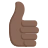 Thumbs Up: Dark Skin Tone