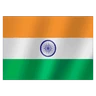 Flag: India Emoji 🇮🇳 image - Huawei Harmony OS style