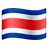 Flag: Costa Rica