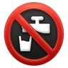 Emoji Simbolo dell'acqua non potabile 🚱 image - Huawei Harmony OS style