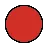 大きな赤い丸