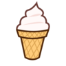 Helado suave Emoji 🍦 image - Emojidex style