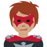 Supervillain: Medium Skin Tone Emoji 🦹🏽 image - Twitter / X (Twemoji) style
