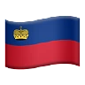 Flag: Liechtenstein Emoji 🇱🇮 image - Apple style