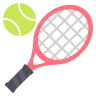 Эмодзи Теннисные ракетки и мяч 🎾 image - EmojiTwo style