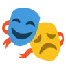 Performing Arts Emoji 🎭 image - Google Noto Color style