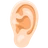 Ear: Light Skin Tone