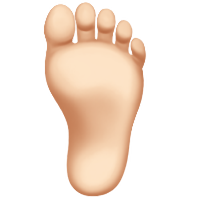 Foot: Light Skin Tone