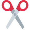 Scissors Emoji ✂ image - Twitter / X (Twemoji) style