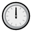 시계 얼굴 12 개의 Oclock