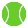 Raquete de tênis e bola Emoji 🎾 image - Tossface style