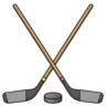 Emoji Jégkorong bot és korong 🏒 image - Emojidex style