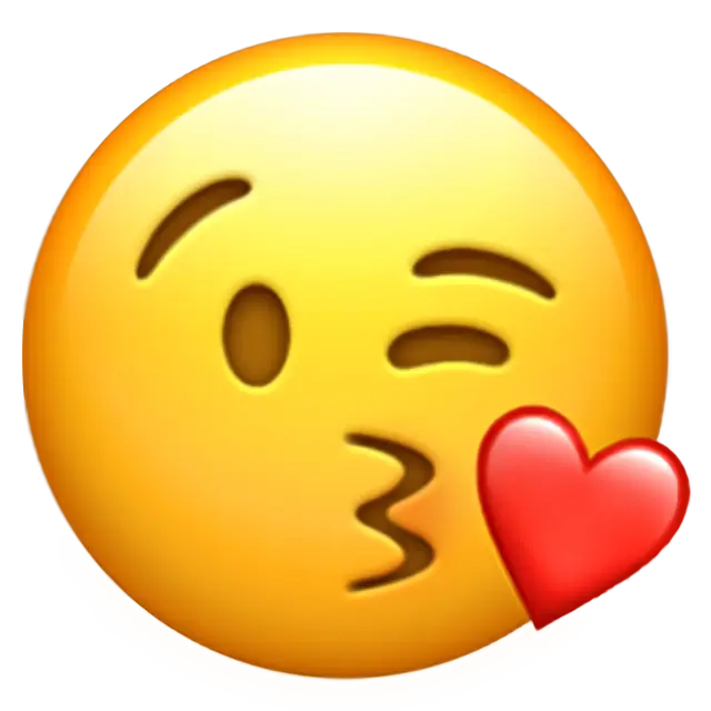 Face Blowing A Kiss