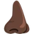 Nose: Dark Skin Tone