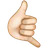 Call Me Hand: Light Skin Tone