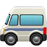 Minibus Emoji 🚐 image - Apple style