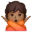 Person Gesturing No: Medium-Dark Skin Tone