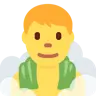 Man In Steamy Room Emoji 🧖‍♂️ image - Twitter / X (Twemoji) style
