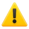 Emoji Semn de avertizare ⚠ image - Huawei Harmony OS style