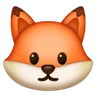 Fox Emoji 🦊 image - Samsung style