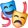 Emoji Előadóművészet 🎭 image - Samsung style