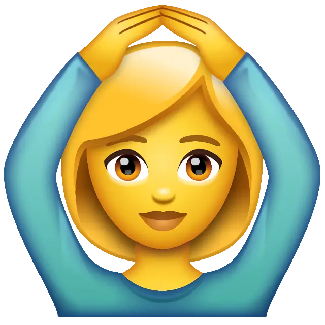 Person Gesturing Ok