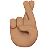 Crossed Fingers: Medium Skin Tone