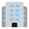 사무실 건물 Emoji 🏢 image - Microsoft Classic 2D style