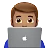 Man Technologist: Medium Skin Tone