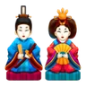 Japońskie lalki Emoji 🎎 image - Huawei Harmony OS style