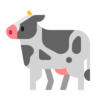 Emoji Tehén 🐄 image - Microsoft Classic 2D style