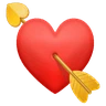 矢印付きの心 Emoji 💘 image - Huawei Harmony OS style