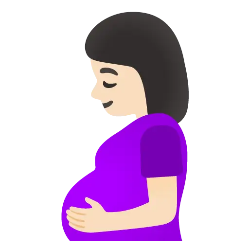 🤰🏻 - Pregnant Woman: Light Skin Tone Emoji meaning, copy and paste ...