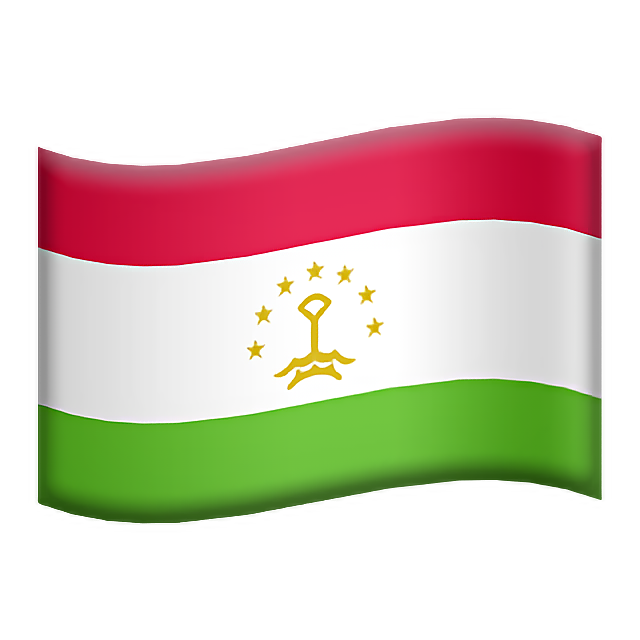 Flag: Tajikistan