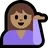 Person Tipping Hand: Medium Skin Tone